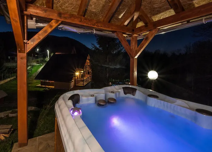 Tranquil In Kvarner Near Kupa River Vikendica